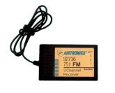 Receptor 3 Canais FM 75MHz SANWA AIRTRONICS 92736