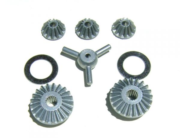 Engrenagens e pinos Diferencial Differential Bevel Gear Set TAMIYA 50602