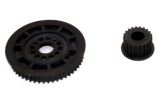 Engrenagem Diferencial e Polia Correia 931 K2 TAMIYA BMT 0649