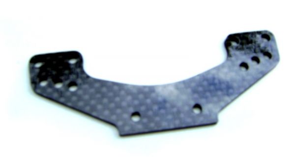 Placa Carbono Upright Rear Shock Mount C/F SST SCHUMACHER U2223N
