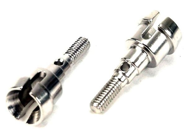 Eixo Roda Wheel Axles (2 pcs) TAMIYA 50604