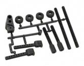 Montante Plastico para Bolha Body Mount KYOSHO 97016B FT22