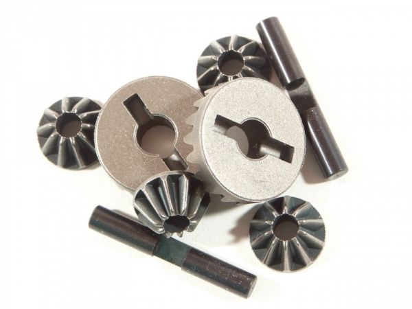 Engrenagens e pinos Diferencial 4 Bevel Gear Differential Conversion Set HPI 87193