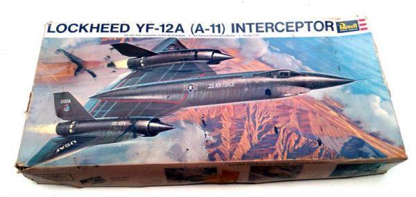 Lockheed YF-12A A-11 Interceptor 1966 Revell 1/72