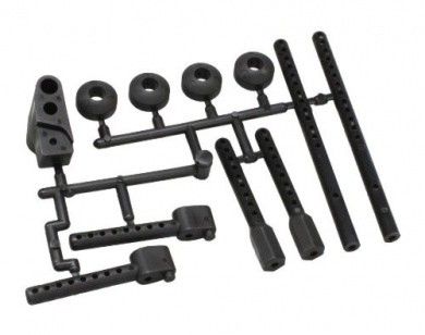 Montante Plastico para Bolha Body Mount KYOSHO 97016B FT22
