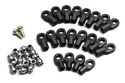 Rod ends (16 long - 4 short) TRAXXAS 1942