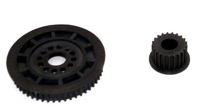 Engrenagem Diferencial e Polia Correia 931 K2 TAMIYA BMT 0649