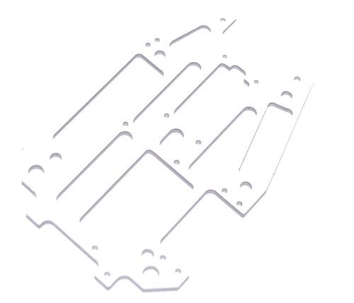 Radio Plate Alumínio TAMIYA BMT 0801
