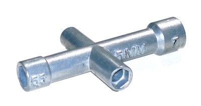 Chave Cruz Pequena (4 / 5 / 5.5 / 7mm) CORE RC CR271