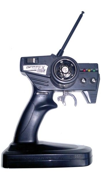 Radio com Receptor 2 Canais 27MHz Kyosho KT-3DX